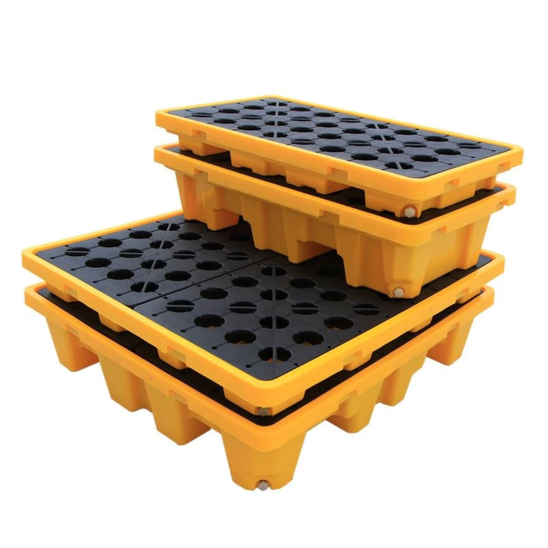 product-1-1 spill containment pallet with drain