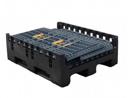 folding plastic pallet box