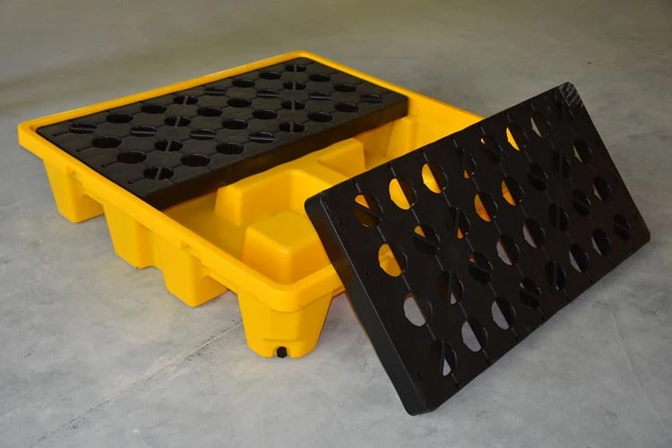 four barrel spill pallet 3