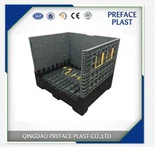 Satılık Büyük Nakliye Depolama Katlanır Plastik Palet Kutusu