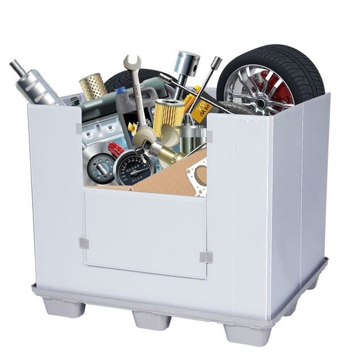 Pallet Pack Collapsible Bulk Container